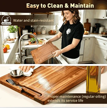 Acacia Wood Slate Steak Plate suppliers